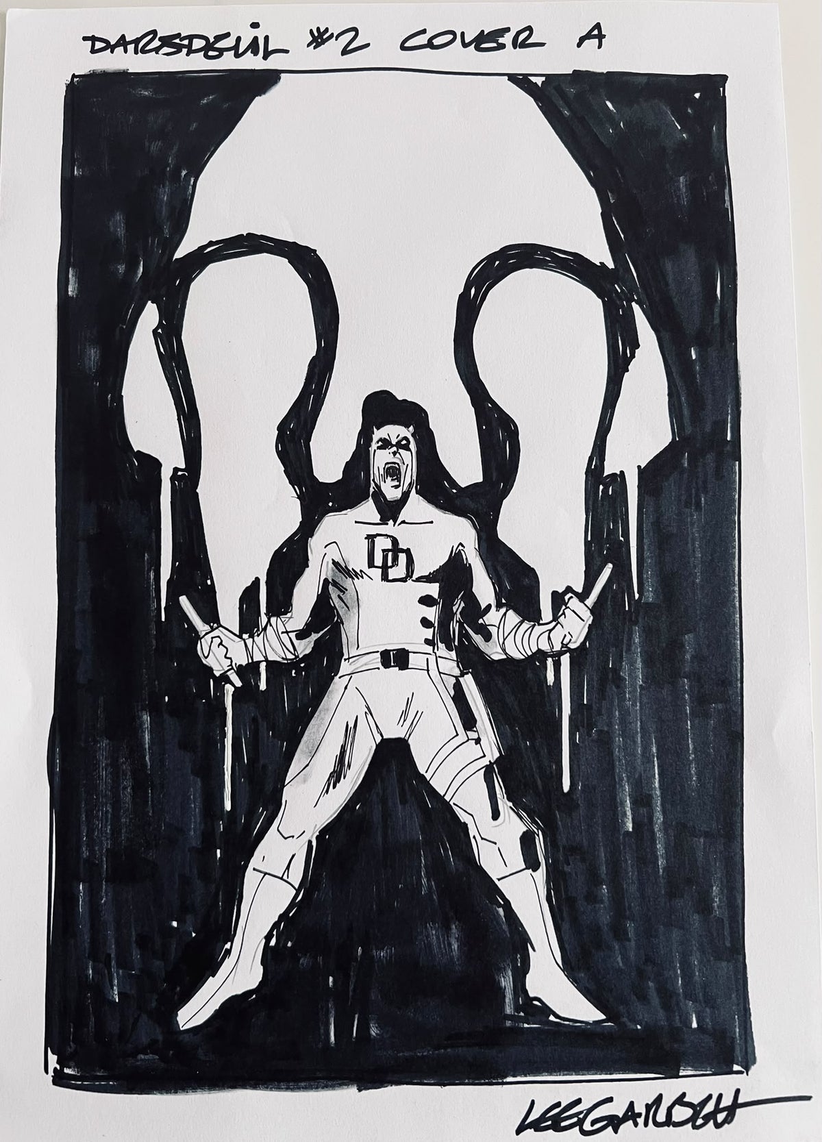 Daredevil #2 - Cover A Prelim - Original Art