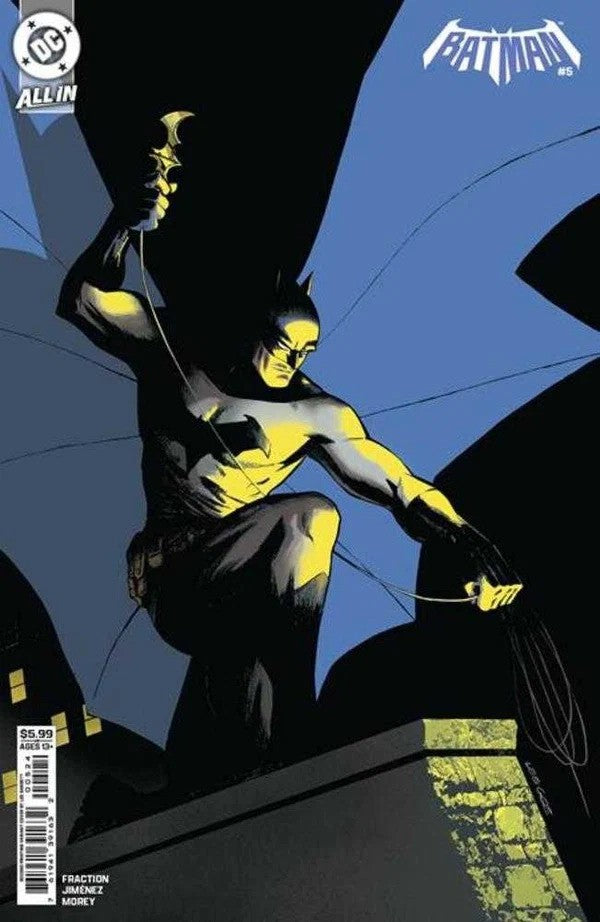 Batman #5 Second Printing - Cardstock Variant Cover - Original Art