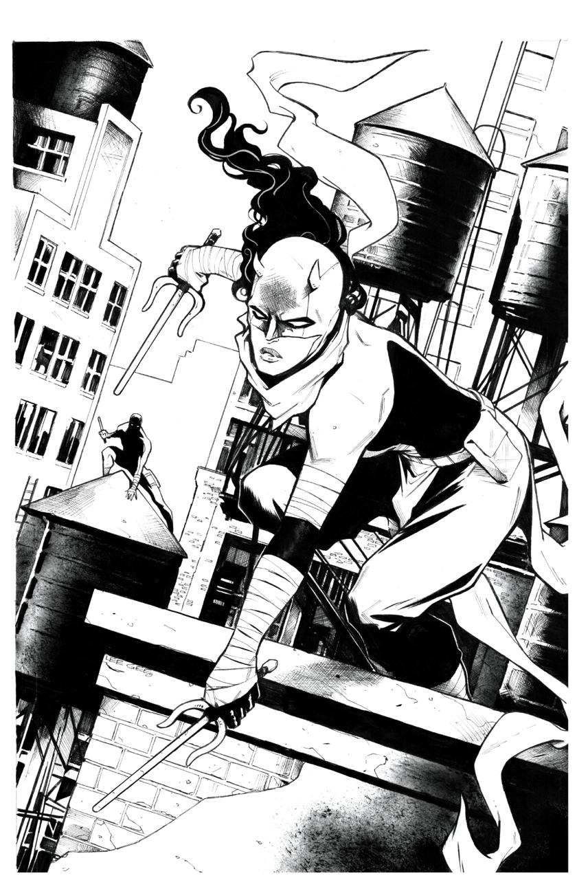 Daredevil #7 - Cover Art - Original Art
