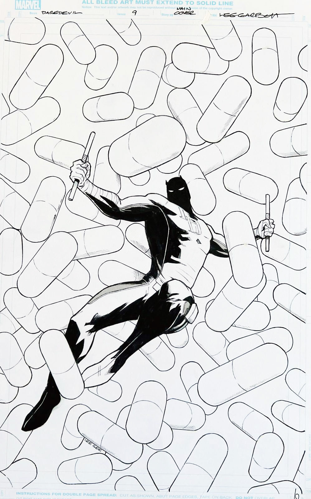 Daredevil #9 - Cover Art - Original Art
