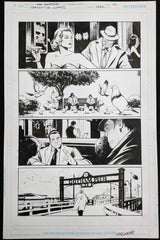 Original Lee Garbett artwork for Batman Detective Comics #1047 page 12, ink on comic art board