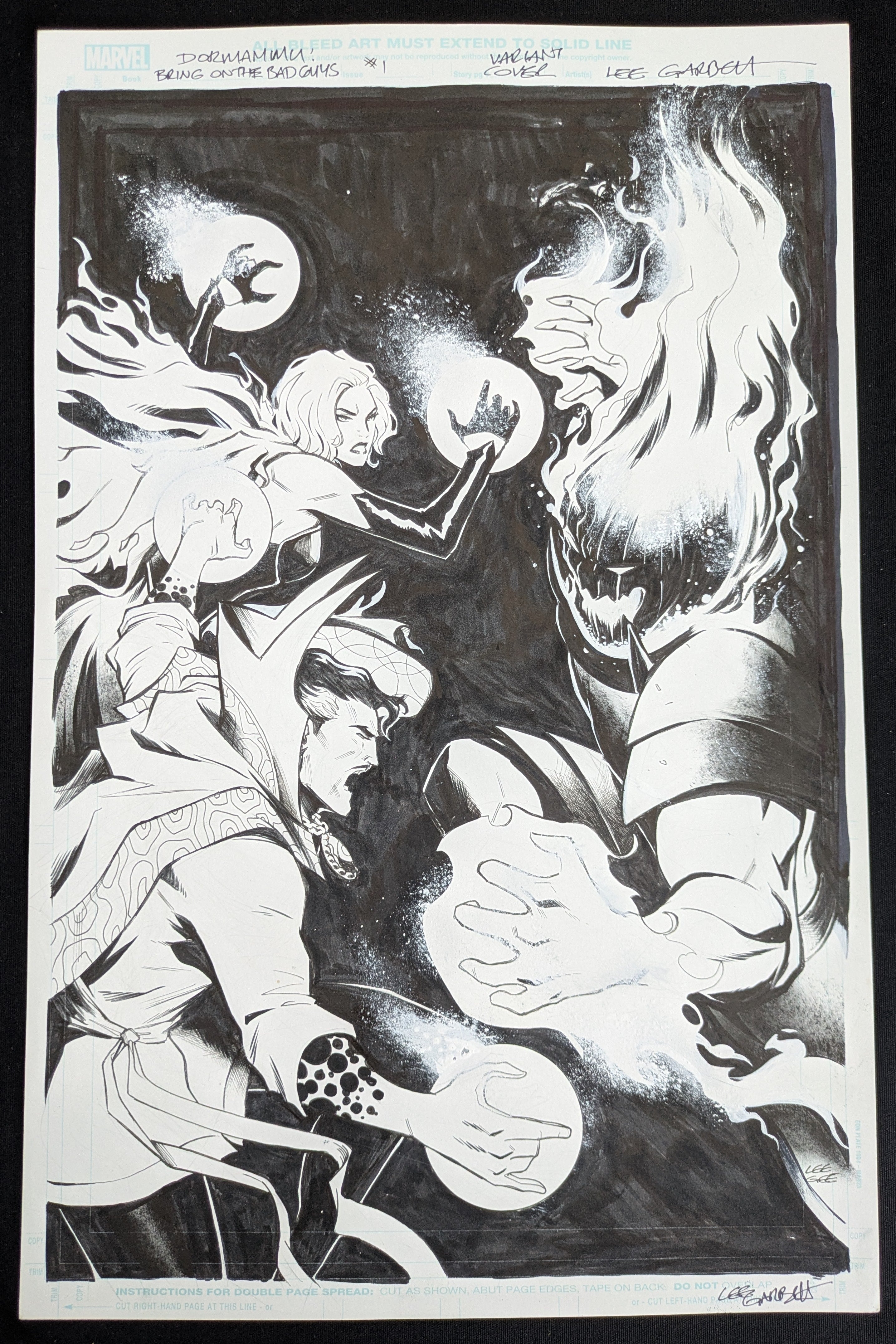 Dormammu: Bring on the Bad Guys #1 - Variant Cover - Original Art