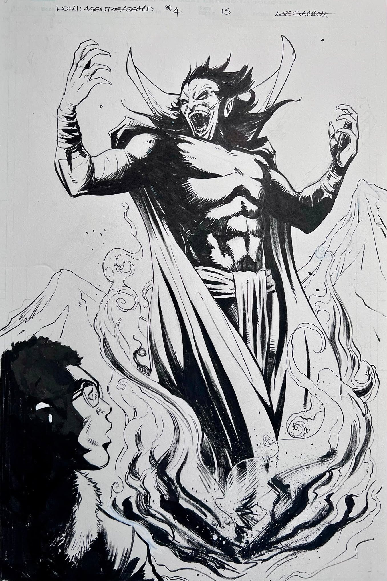 Loki: Agent of Asgard #4 - Page 15 - Original Art