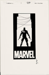 Daredevil #9 – Original Art Cover Corner Box