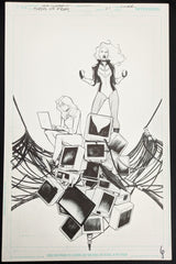 Birds of Prey #21 - Cover Art - Original Art