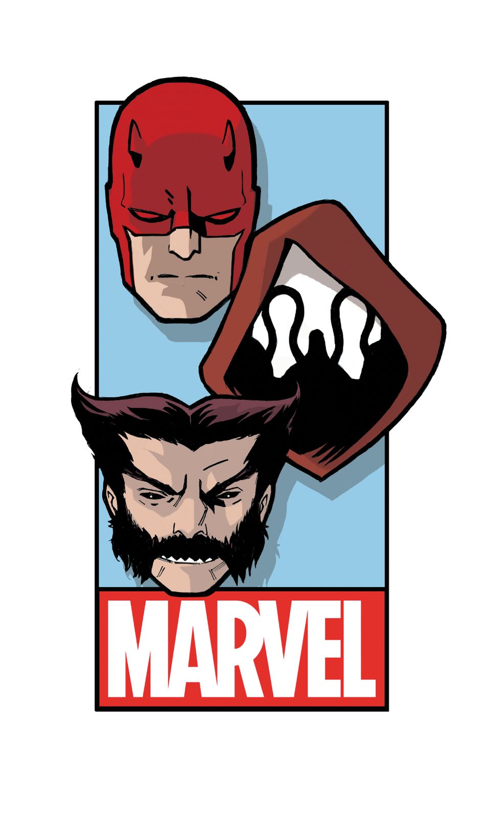 Daredevil #5 – Cover Corner Box – Original Art