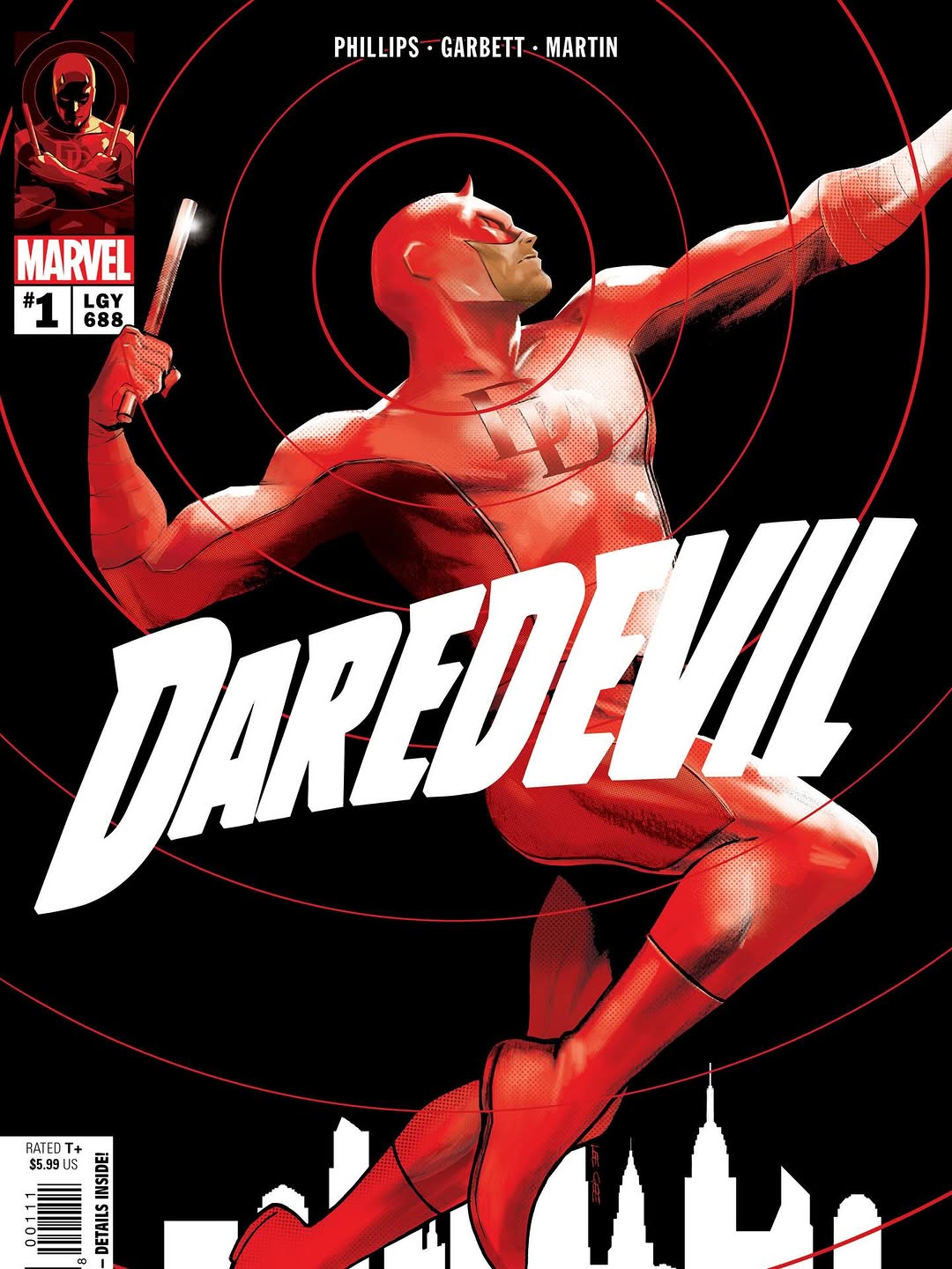 Daredevil #1 – 'A' Cover – First printing – Signed by Lee
