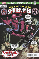 Spectacular Spider-Men #3 – Cover Box Art – Original Art