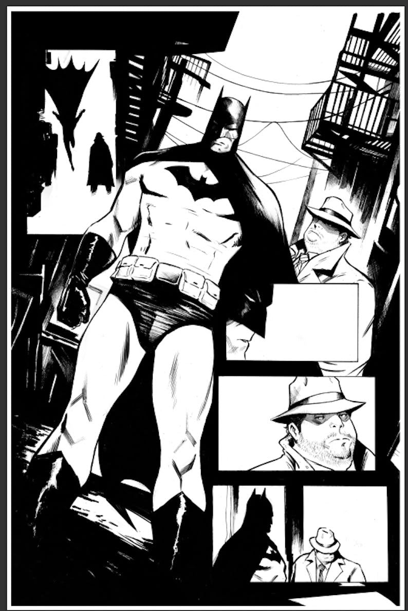 Batman: Detective Comics #1047 - Page 4 - Original Art