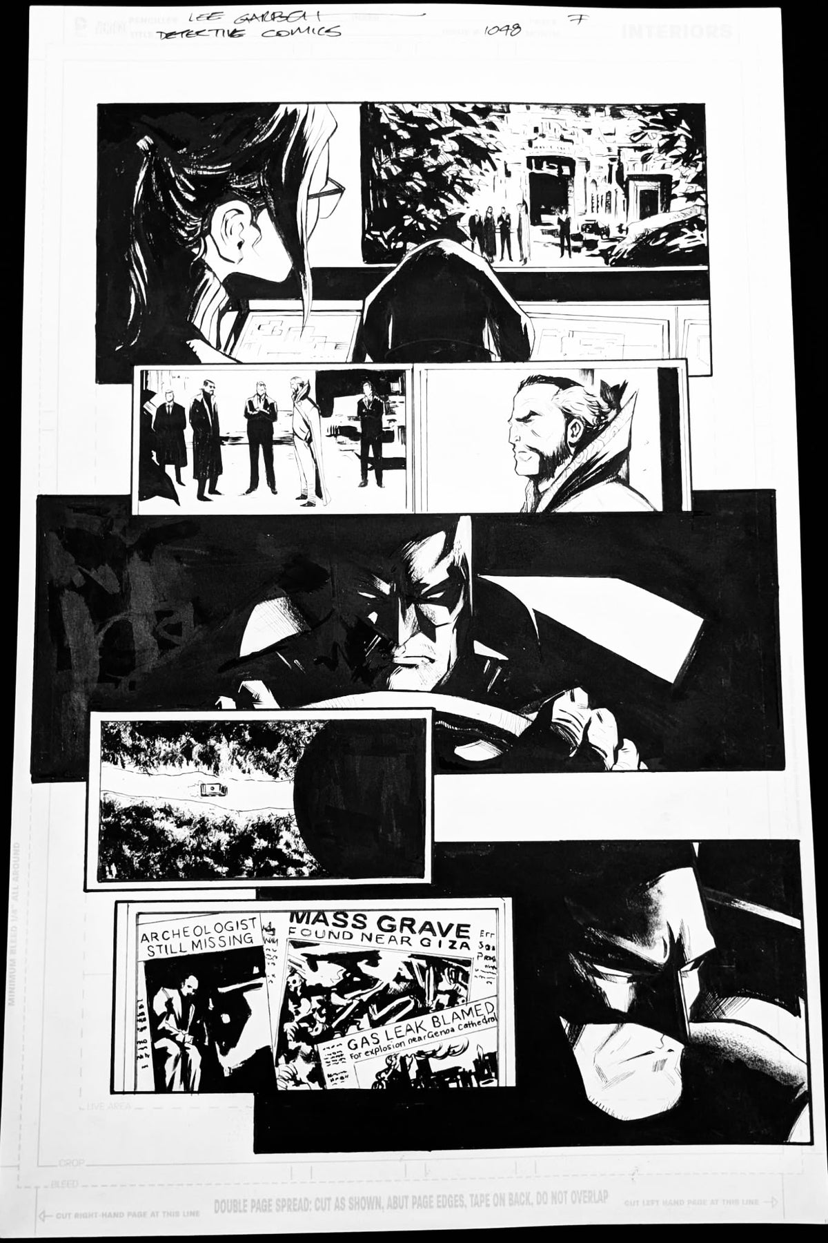 Batman: Detective Comics #1048 - Page 7 - Original Art
